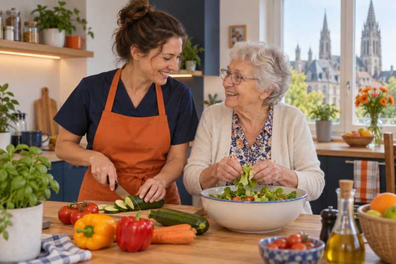 Compagnie et préparation des repas à Rennes